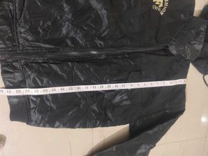 Stylish Black Hooded Jacket