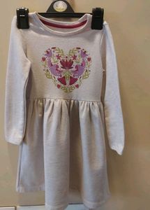 Kids 4-7 years Juniors 🤍 Print Dress