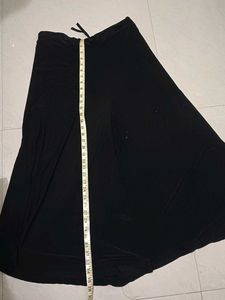 Elegant Black Kimono Plazzo