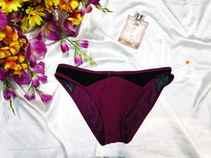 🇳🇿💫🎀Stylish Burgundy Mesh Briefs