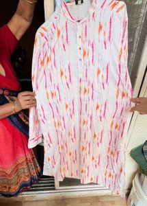 Stylish Printed Kurta Set new with tag