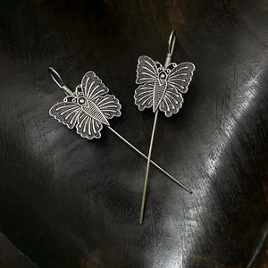 Butterfly Drop Earrings