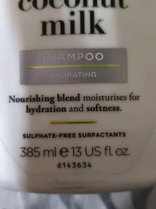 OGX Nourishing + Coconut Milk Shampoo