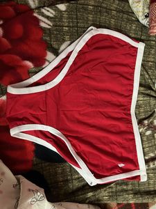 Red & White Nike Shorts