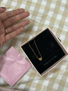 PALMONAS Heart Pendant Necklace