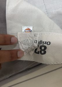 Dickies Men's Grey Vintage Workwear Pants
