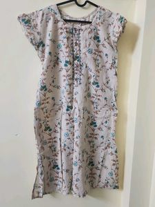 Floral Print kurti with dupatta