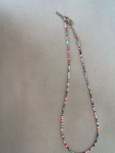 summer Colorful Beaded Choker Necklace