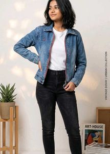 Stylish Blue Denim Jacket