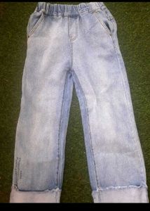 Imported Washed Light Blue Jeans