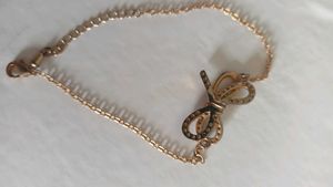 Sparkling Bow Bracelet
