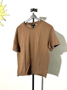 Brown Crew Neck T-Shirt