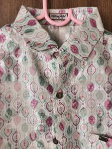 Men's Printed Long Sleeve Shirt M0
