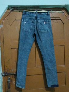 Blue Wash Denim Jeans
