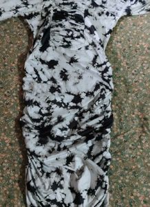Trendy Tie-Dye Bodycon Dress