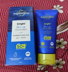 Aqualogica Bright+ Tone-Up Sunscreen SPF 50+
