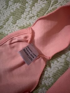 Pink Halter Neck Crop Top