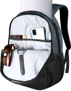 BIGBERRY Stylish Lether Black Backpack (RH)