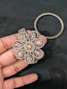 Elegant Gold Tone Bangles Set