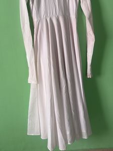 Elegant White Anarkali Kurta