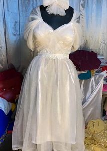 Off White Gown