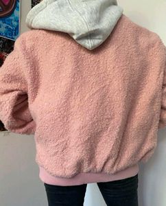 Korean Brand Fur Hoodie Jacket