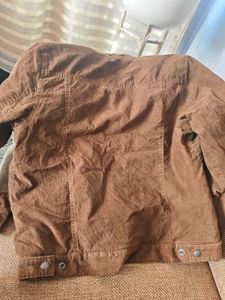 Corduroy Jacket with Sherpa Lining