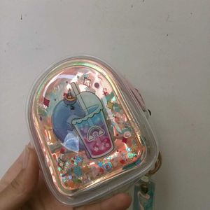 Cute Dolphin Bubble Tea Keychain