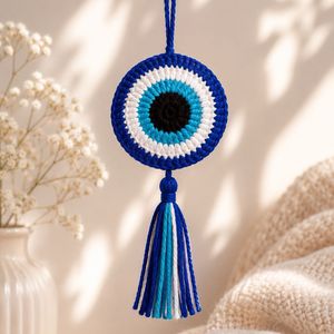 Crochet Evil Eye Keychain Any 1