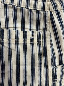 Striped Drawstring Casual Pants