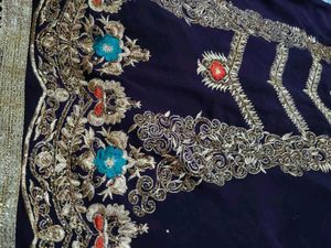 Elegant Embroidered Kurta with astar ✨💜