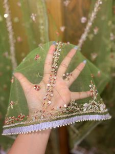 Beautiful Green Embroidered Blouse