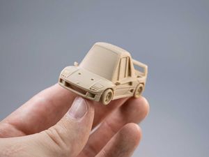 Tooned Ferrari F40 Kit Card 3D Printed