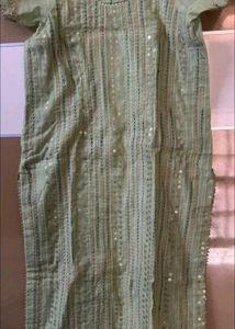 Beautiful Sequined Kurta(complete new)