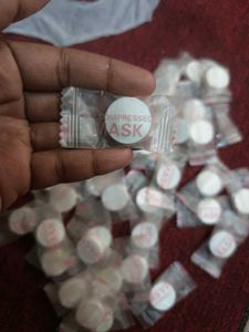 DIY 45 Compressed Face Mask Tablets