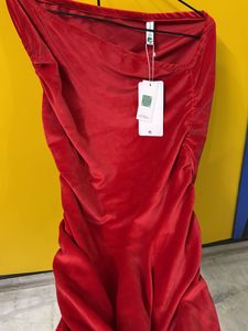 Red velvet Dress