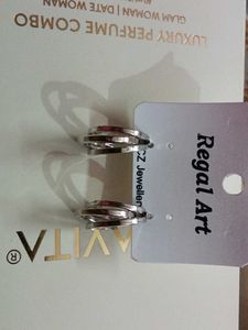 Elegant Silver Hoop Earrings