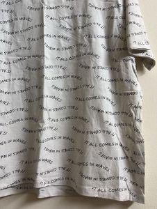 White Graphic Print T-Shirt