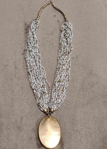 Bohemian Beaded Statement Necklace