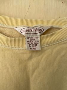 Light Yellow Crewneck Sweatshirt