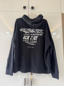 Black Graphic Hoodie