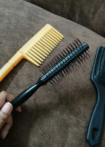 Hair Brush &amp; Comb Set