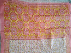beautiful cotton navari saree.
