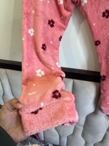 Cozy Floral Print winter co orf