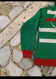 GREEN HOODIE FOR WOMEN