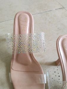 Stilletos With Transparent Strap