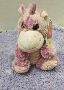 Cute Pink Unicorn Plush Toy