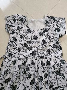 Beautiful Floral Print Maxi Dress