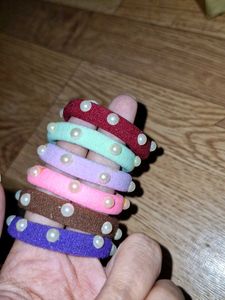Pearl Hair Tie Set