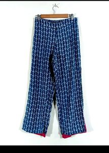 Double Layered Stylish Indigo Palazzo